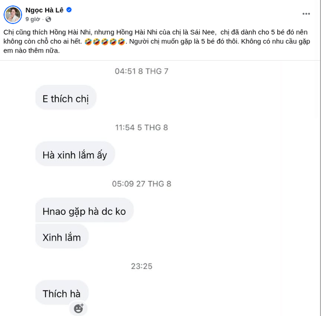 Vợ kém 15 tuổi của NSND Công Lý bị "Hồng Hài Nhi" rủ đi hẹn hò- Ảnh 1.