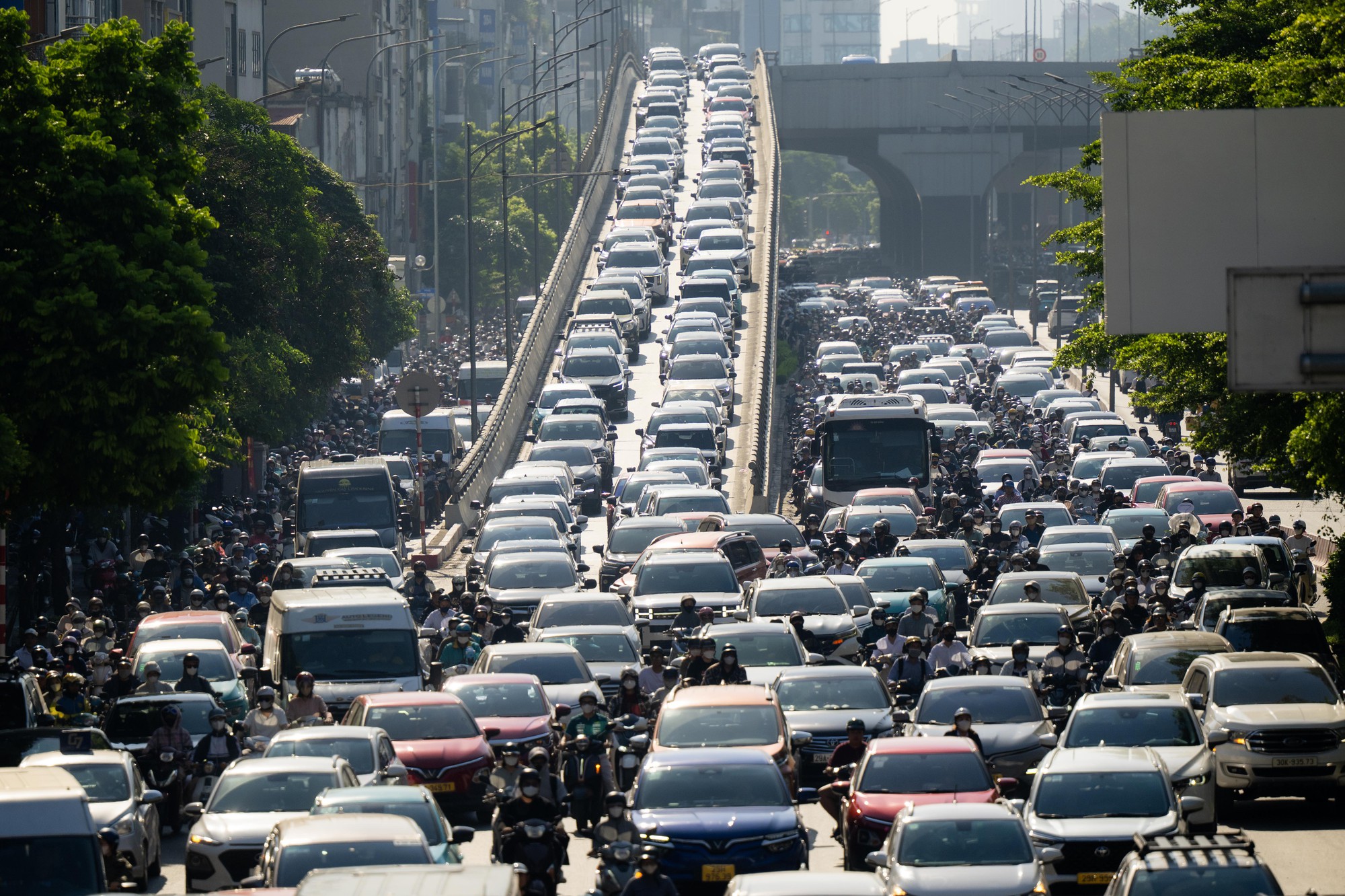 Ùn tắc giao thông Hà Nội và TP . HCM sau kỳ nghỉ lễ Quốc khánh 2026 - Ảnh 2. Ùn tắc giao thông Hà Nội và TP . HCM sau kỳ nghỉ lễ Quốc khánh 2026 - Ảnh 2.