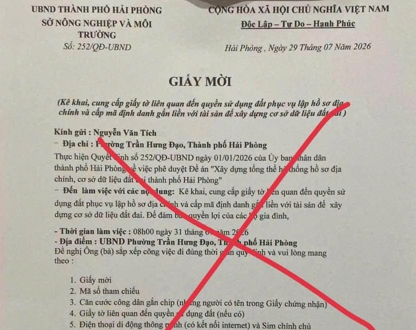 Tất cả người dân có bất động sản chú ý thông báo mới nhất từ công an - Ảnh 1. Tất cả người dân có sổ đỏ chú ý thông báo mới nhất từ công an - Ảnh 1.
