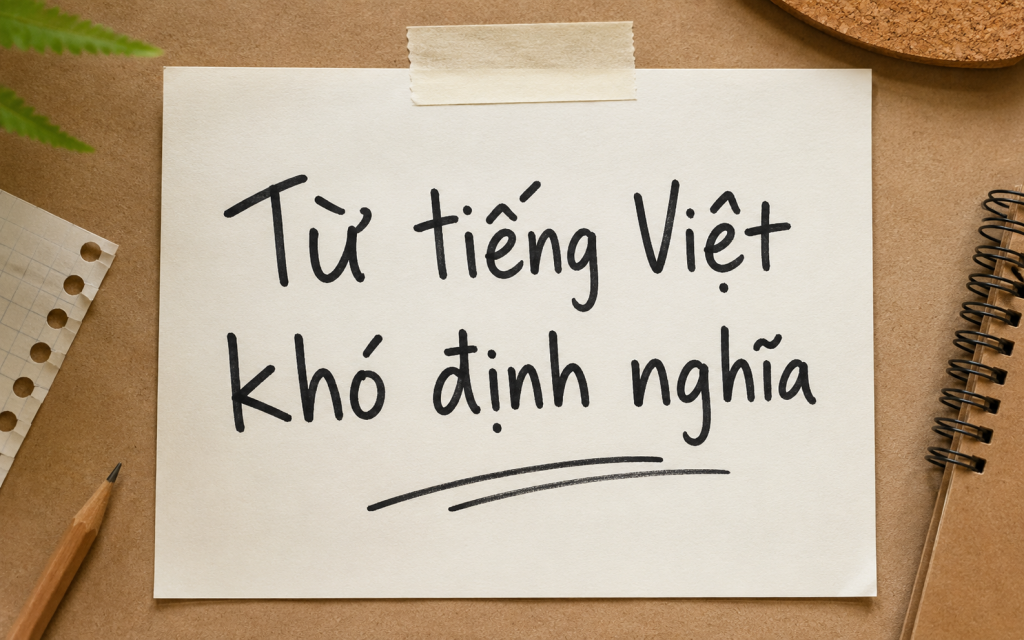Từ tiếng Việt nào ai nghe cũng hiểu nhưng bảo định nghĩa thì… chịu? - Ảnh 1. Từ tiếng Việt nào ai nghe cũng hiểu nhưng bảo định nghĩa thì… chịu? - Ảnh 1.