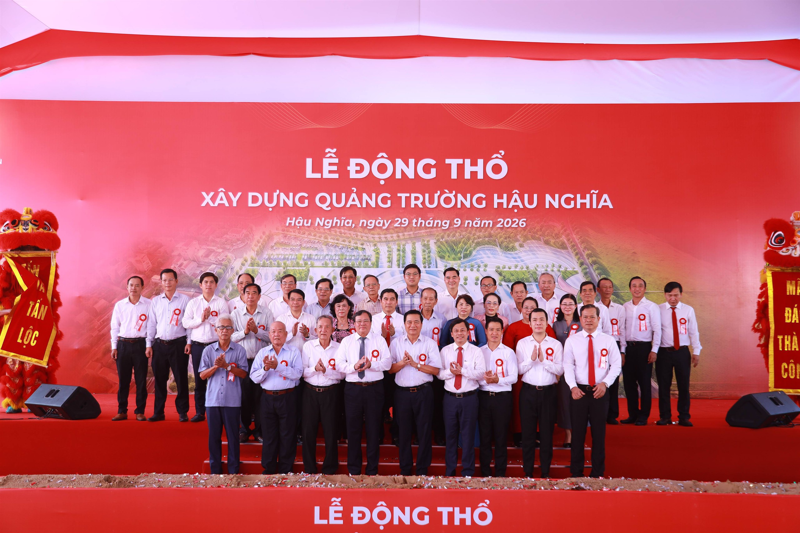 Tỉnh giáp biên của Việt Nam đón tin vui lớn: Quảng trường 350 tỷ đồng rộng 10ha do Vingroup tài trợ hoàn toàn - Ảnh 2.