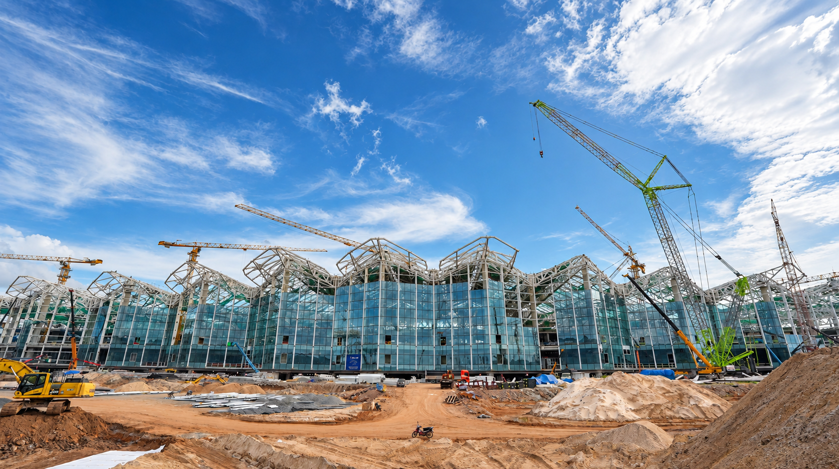 Mở rộng s&acirc;n bay Ph&uacute; Quốc đ&oacute;n APEC 2027 với 7 . 600 C&ocirc;ng nh&acirc;n thi c&ocirc;ng ng&agrave;y đ&ecirc;m - Ảnh 5.