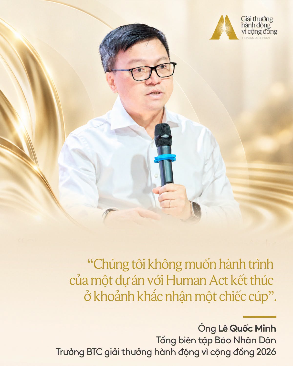 Mở cổng đề cử v&agrave; đăng k&yacute; Giải thưởng Human Act Prize 2026: T&ocirc;n vinh v&agrave; lan tỏa những h&agrave;nh động v&igrave; cộng đồng - Ảnh 3.