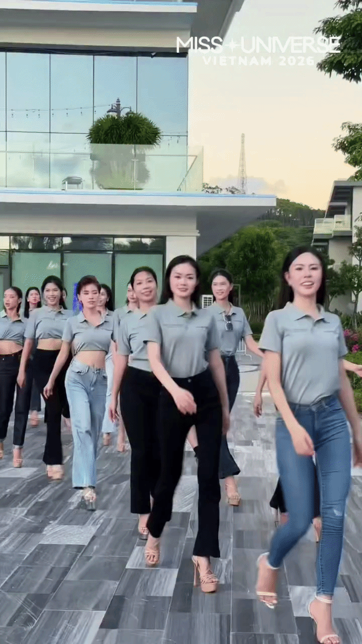 Dàn thí sinh Miss Universe Việt Nam 2026 bị chê giống công nhân tan ca - Ảnh 4. Dàn thí sinh Miss Universe Việt Nam 2026 bị chê giống công nhân tan ca - Ảnh 4.