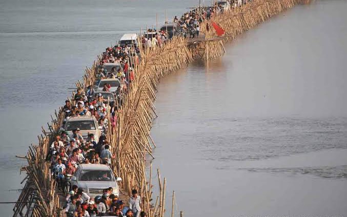 Phát hiện cây cầu kỳ lạ ở nước láng giềng Việt Nam, hằng năm "biến mất" rồi xuất hiện theo cách không ngờ
