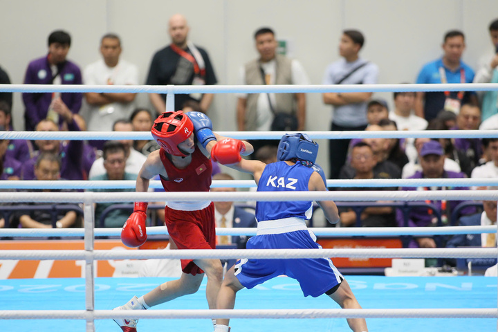 Nguyễn Thị T&acirc;m hạ gục nh&agrave; v&ocirc; địch thế giới , tiến v&agrave;o chung kết ASIAD 2026 - Ảnh 2.