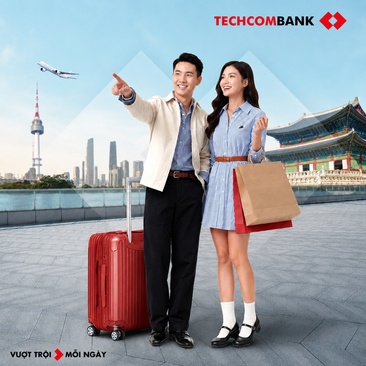 Vi vu Á châu, không lo âu phí với bộ sưu tập thẻ thanh toán (debit card) Techcombank - Ảnh 1. Vi vu Á châu, không lo âu phí với bộ sưu tập thẻ thanh toán (debit card) Techcombank - Ảnh 1.