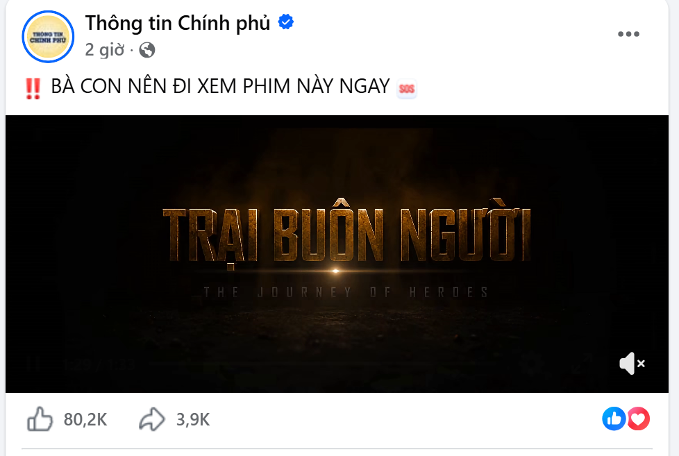 Thông tin Chính Phủ kêu gọi xem Trại Buôn Người: Phim Việt gây sốt phòng vé 2026 - Ảnh 1. Thông tin Chính Phủ kêu gọi xem Trại Buôn Người: Phim Việt gây sốt phòng vé 2026 - Ảnh 1.