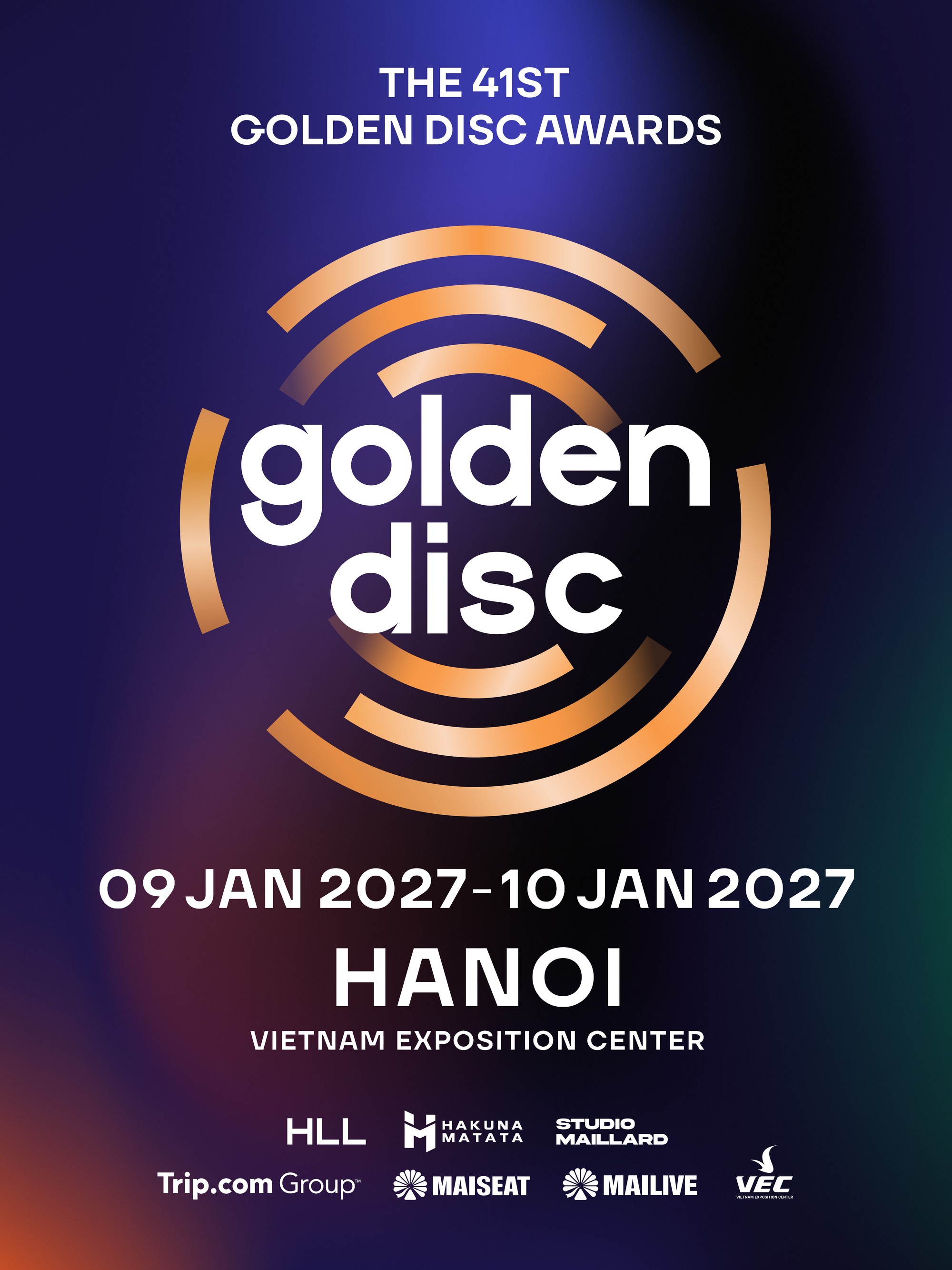 Golden Disc Awards 2027 chính thức diễn ra tại Hà Nội vào tháng 1 - Ảnh 1. Golden Disc Awards 2027 chính thức diễn ra tại Hà Nội vào tháng 1 - Ảnh 1.