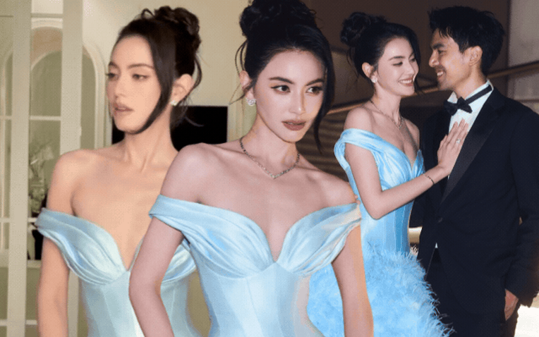 Mai Davika tỏa s&aacute;ng tại Entertain Awards 2026 trong thiết kế của NTK Việt - Ảnh 1.