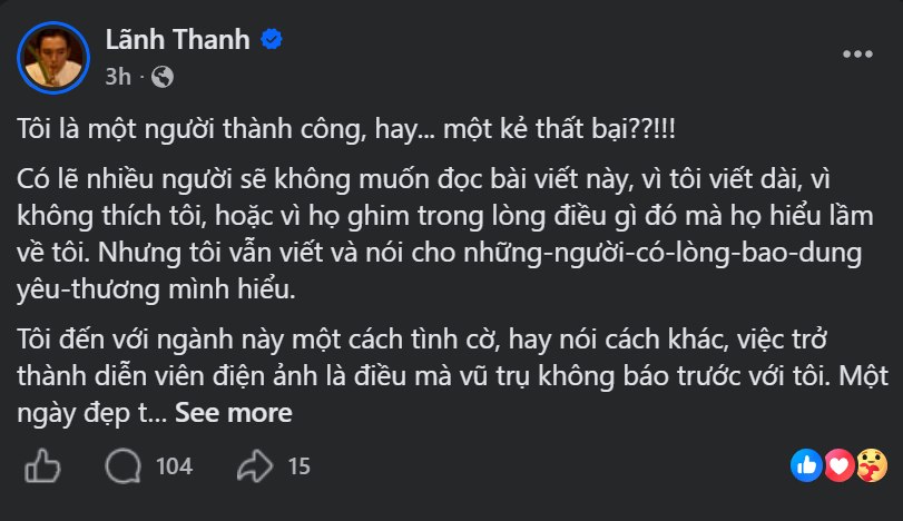 L&atilde;nh Thanh đăng t&acirc;m thư g&acirc;y sốc Tố bạn th&acirc;n đ&acirc;m sau lưng v&agrave; &eacute;p đền hợp đồng 2 , 9 tỷ - Ảnh 1.