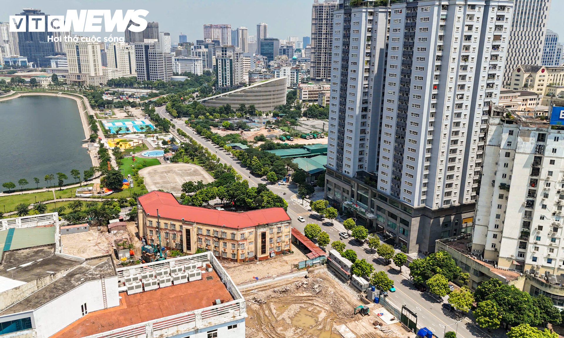 Phố Nguyễn Hữu An: Tuyến đường lịch sử b&ecirc;n C&ocirc;ng vi&ecirc;n An h&ograve;a tại Cầu Giấy , H&agrave; Nội - Ảnh 2.