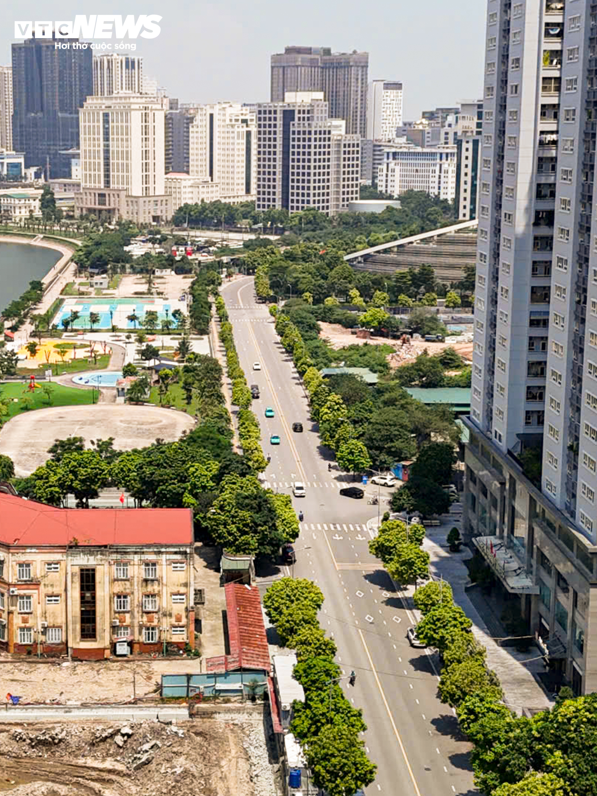 Phố Nguyễn Hữu An: Tuyến đường lịch sử b&ecirc;n C&ocirc;ng vi&ecirc;n An h&ograve;a tại Cầu Giấy , H&agrave; Nội - Ảnh 3.