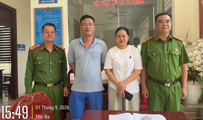 Công an xác minh giao dịch chuyển khoản 400 triệu đồng vào lúc 14 giờ 48 phút - Ảnh 1.