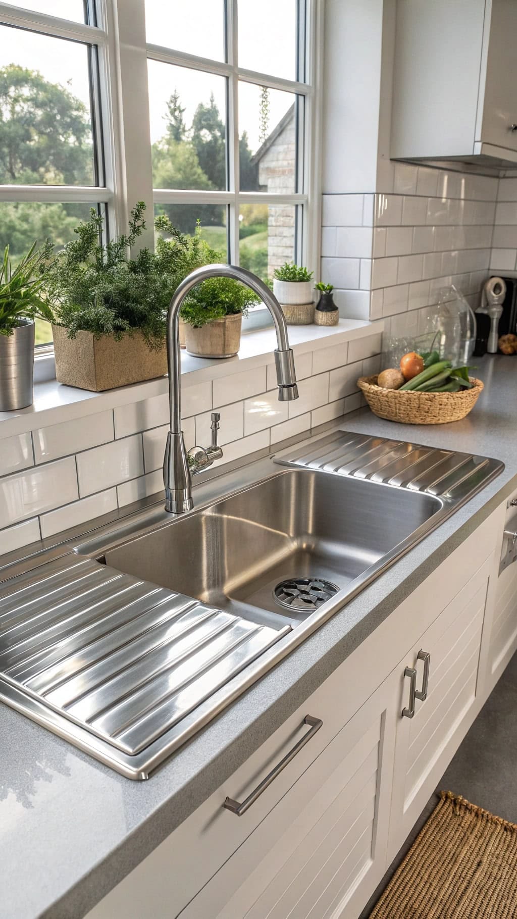 Bồn rửa đôi từng là tiêu chuẩn, vì sao nhiều gia đình làm bếp mới lại bỏ? - Ảnh 1. Bồn rửa đôi từng là tiêu chuẩn, vì sao nhiều gia đình làm bếp mới lại bỏ? - Ảnh 1.