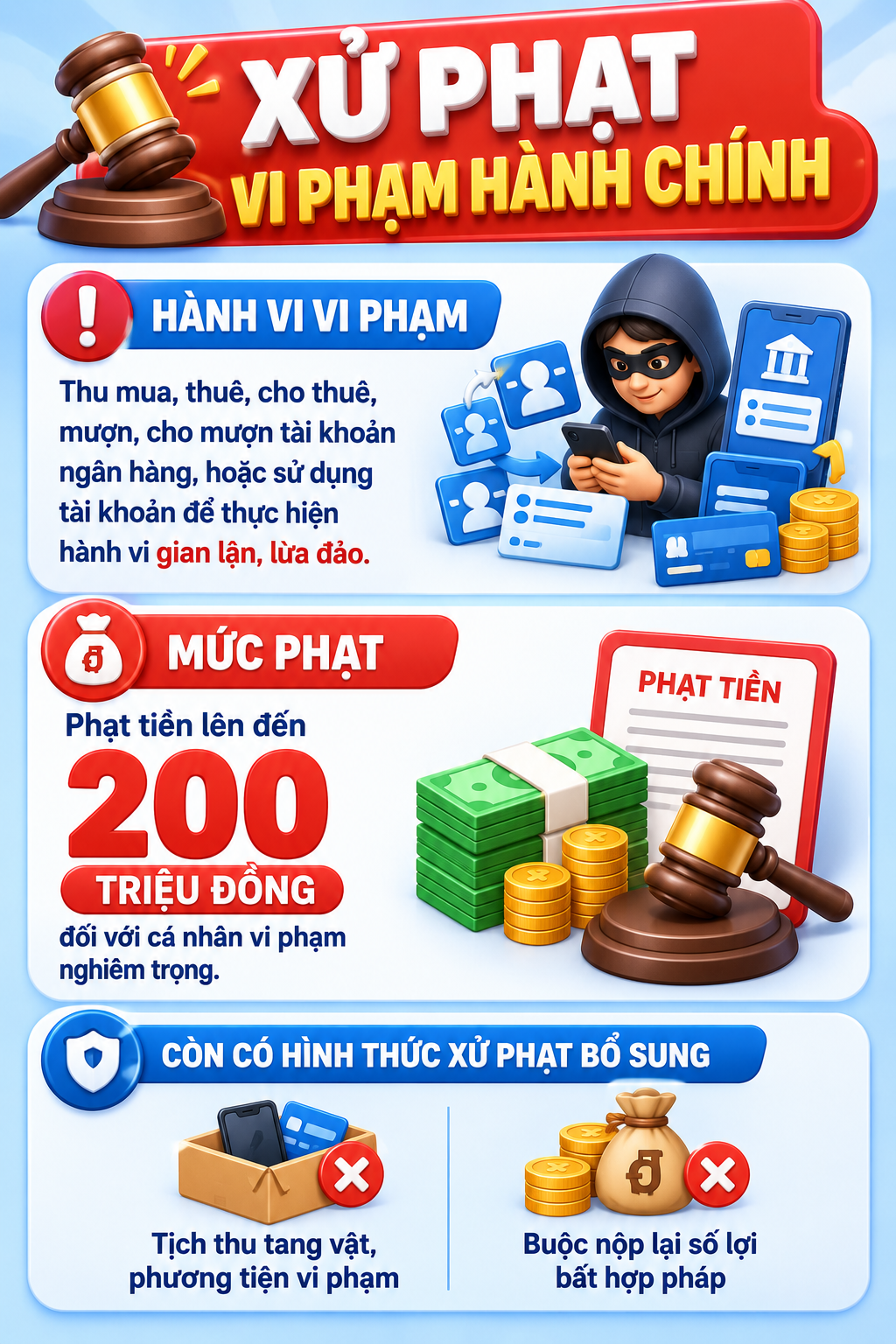 Tất cả người dân có tài khoản ngân hàng chú ý thông báo mới nhất từ công an - Ảnh 3.