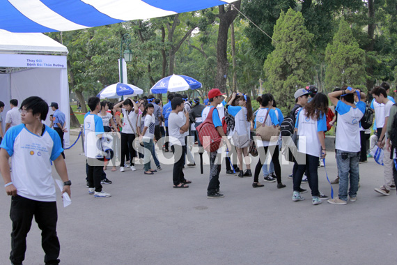 Giới trẻ Hà Thành nhảy flash mob để “thay đổi bệnh đái tháo đường” 1