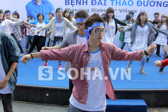 Giới trẻ Hà Thành nhảy flash mob để “thay đổi bệnh đái tháo đường” 5
