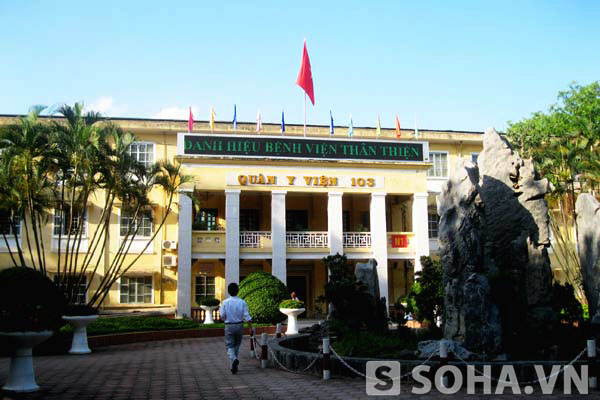 Bệnh viện Quân y 103 (Hà Đông, Hà Nội) - nơi có hàng trăm bệnh nhân mắc bệnh hoang tưởng đang được điều trị.