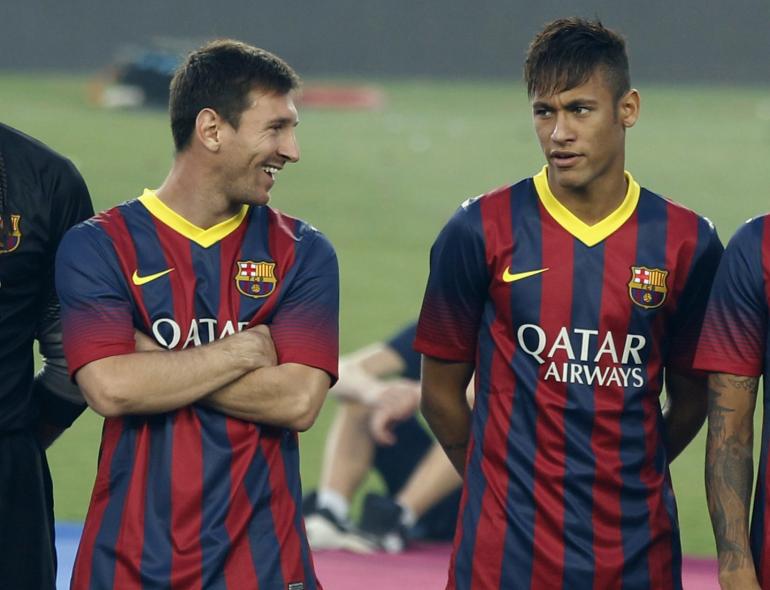 	Đêm nay Messi sẽ ra sân cùng Neymar