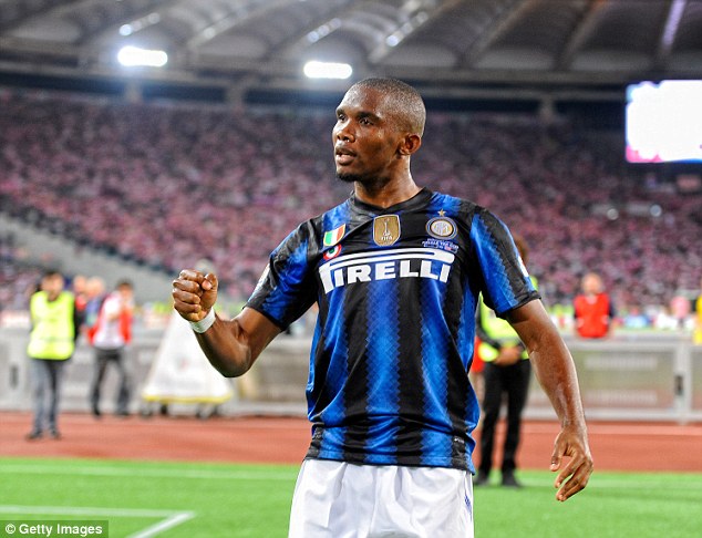 
	Samuel Eto'o từng giúp Inter đoạt cú ăn 3 vĩ đại