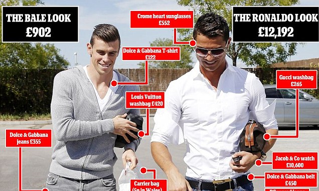 Chơi hàng hiệu, Ronaldo “vùi dập” Bale ngày đầu tập chung ở Real