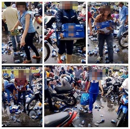  	Những hình ảnh về vụ hôi bia ở Đồng Nai lan truyền nhanh chóng trên các phương tiện truyền thông đại chúng