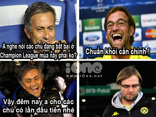 Chế - Vui - Độc: Mourinho troll Dortmund