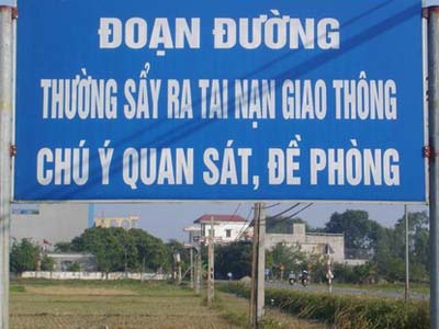 
	Thế này thì đúng là thường có nhiều tai nạn xảy ra thật...