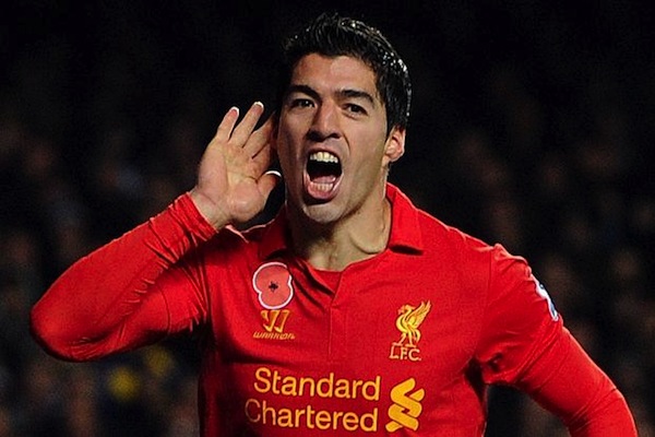 
	Tiền đạo Luis Suarez