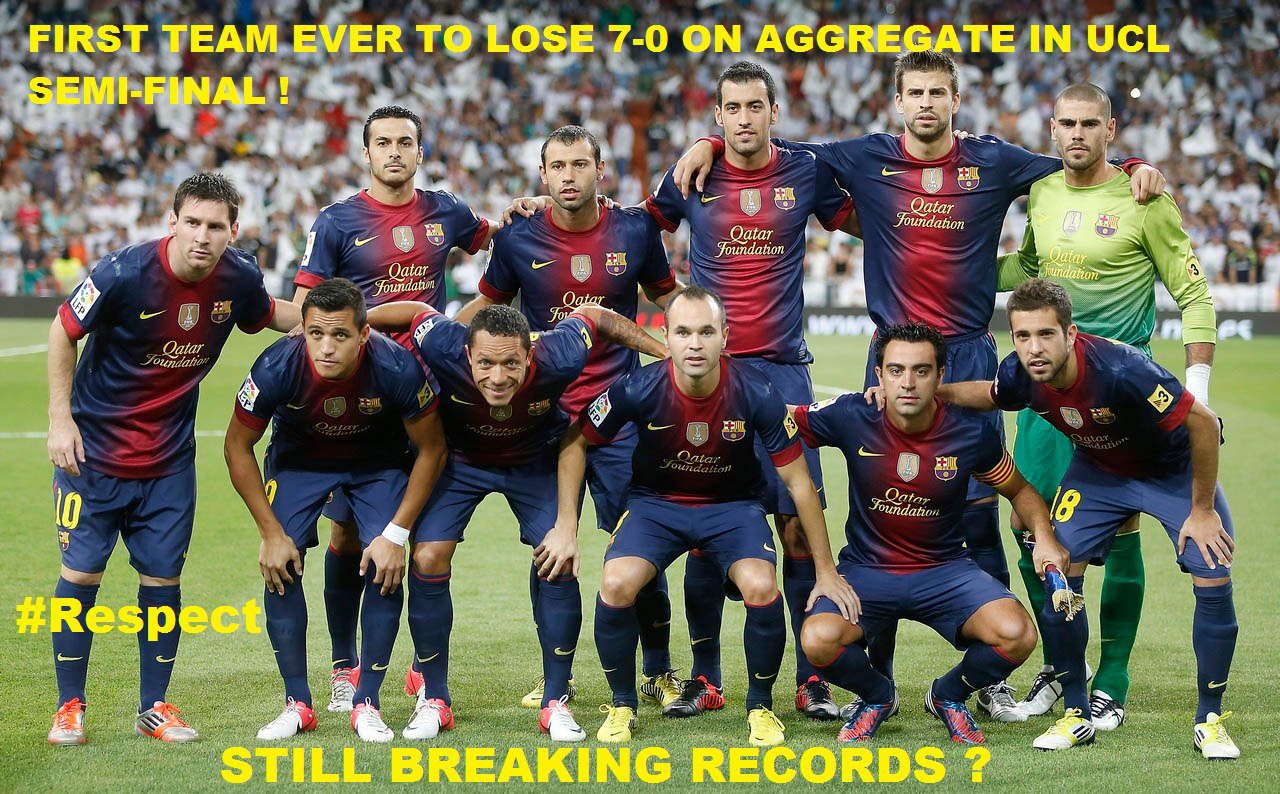 
	Barca vừa lập kỷ lục đấy ạ!