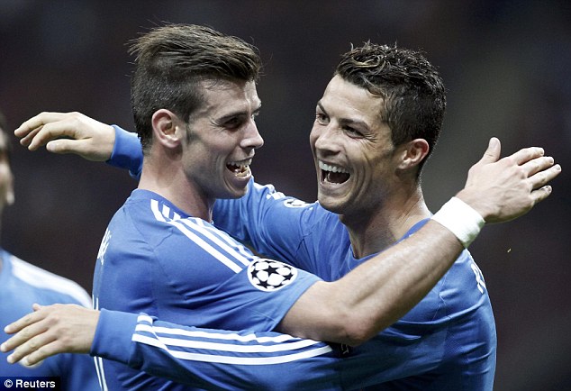  	Bale trở thành đồng đội của Cris Ronaldo