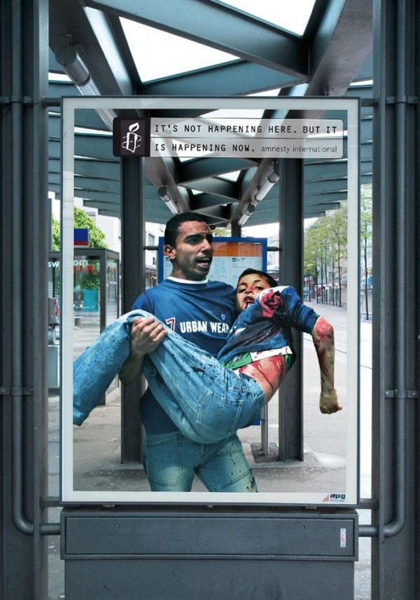 Nhói lòng xem poster kêu gọi bảo vệ quyền con người 9