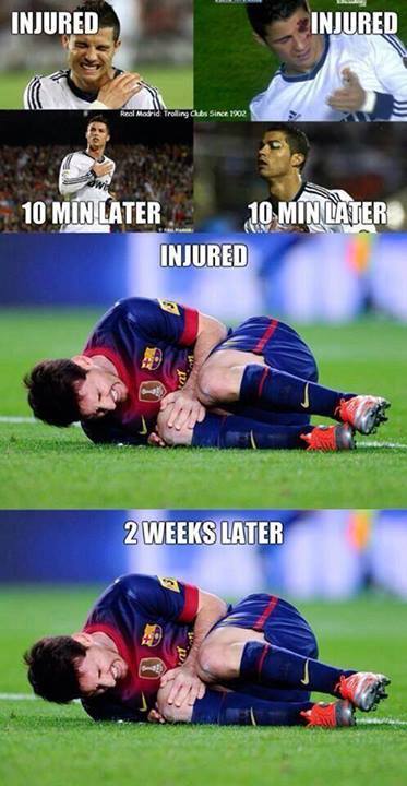 
	Phải chăng đó là sự khác biệt giữa Messi và Ronaldo?
