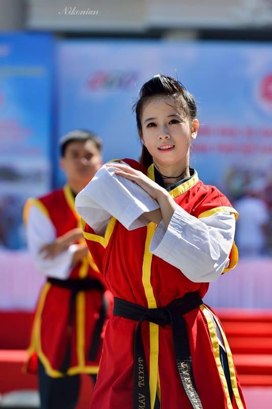 ảnh nữ sinh hà nội tập võ karate  Blog Thể Thao HCM