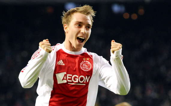 
	Tài năng trẻ Christian Eriksen muốn rời khỏi Ajax trong Hè này