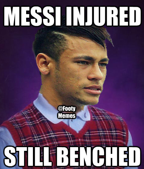 
	Messi chấn thương thì vẫn vậy thôi