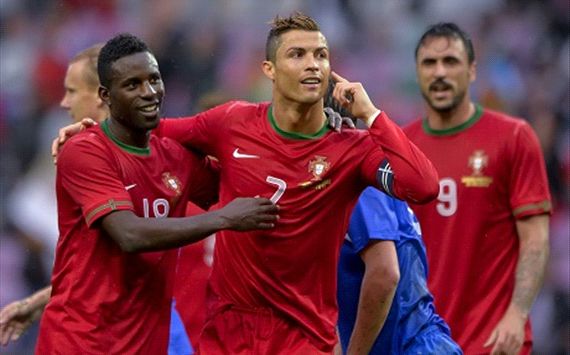 
	Cris Ronaldo ghi bàn duy nhất cho Bồ Đào Nha