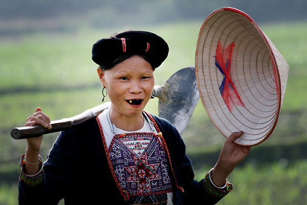 răng đen, nhuộm răng, phụ nữ