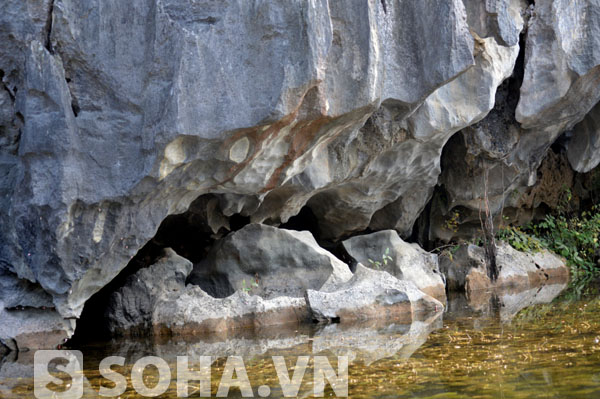Khu Vân Long có 32 hang động đẹp, nhiều hang động có giá trị phát triển du lịch như hang Cá, hang Bóng, hang Rùa với chiều dài từ 100 - 250 mét.