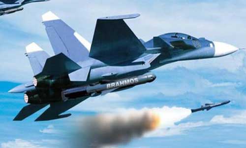 Su-30 MKI phóng tên lửa siêu thanh BrahMos do liên doanh Nga - Ấn chế tạo
