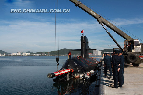 "Lộ" tàu ngầm hiện đại mới 100% của Hạm đội Nam Hải