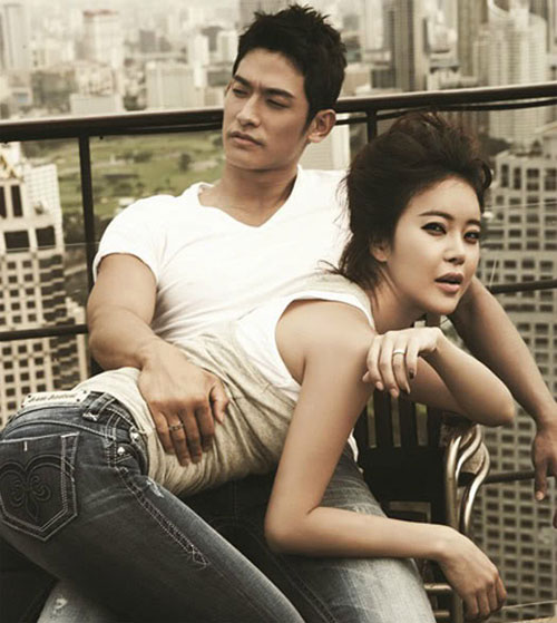 Beak Ji Young and Jung Suk Won.