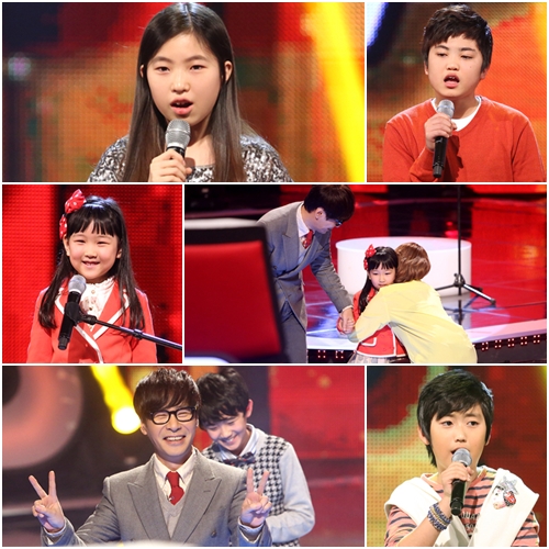 Những gương mặt nhí đáng yêu tại The Voice Kids Korea năm nay.