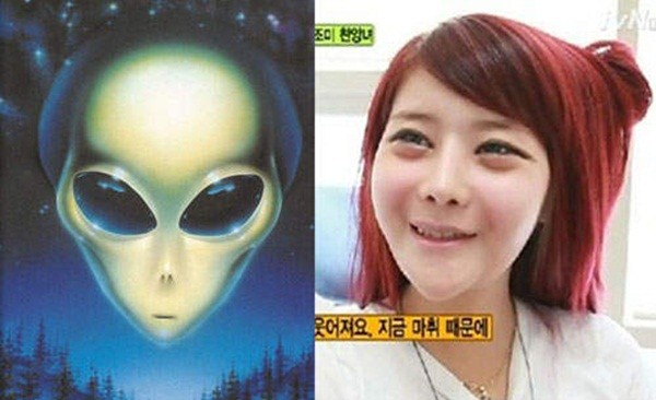 Hàn Quốc: Cô nàng mặt nhọn như người ngoài hành tinh 9