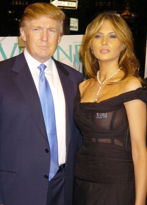 Melania Trump.