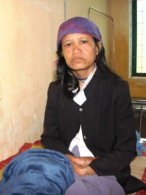 Bà Phạm Thị Soi từng mất con và cháu vì bệnh lạ, nay lại bị tái phát