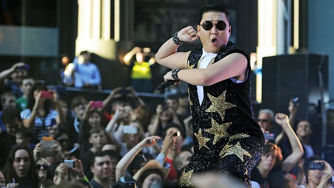 Ca sỹ nhạc pop Psy. Ảnh: News.au.com
