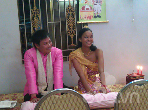Đám cưới Khmer của HH biển Lâm Thu Hằng - 4
