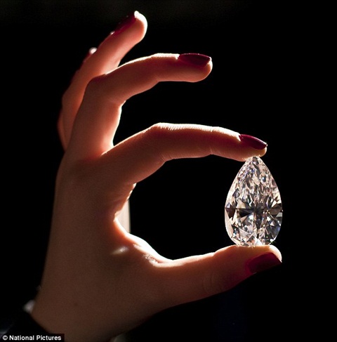 Viên kim cương trị giá hơn 400 tỷ có gì đặc biệt?